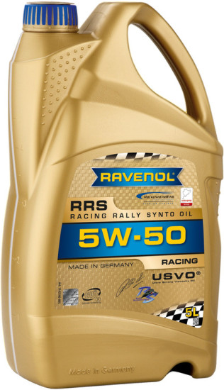 Моторное масло гоночное RAVENOL RRS Racing Rally Synto 5W-50