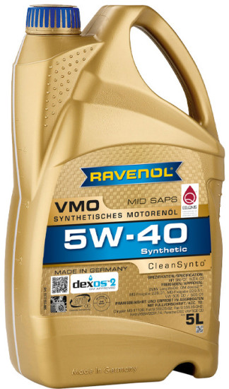 Моторное масло RAVENOL VMO 5W-40