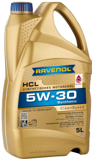 Моторное масло RAVENOL HCL 5W-30