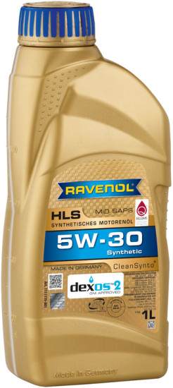 Моторное масло RAVENOL HLS 5W-30