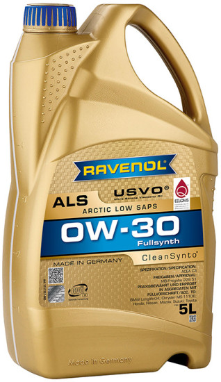 Моторное масло RAVENOL ALS 0W-30
