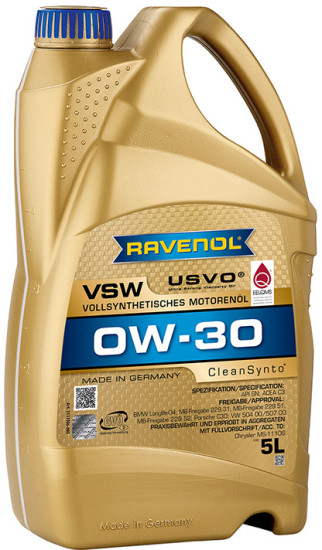 Моторное масло RAVENOL VSW 0W-30