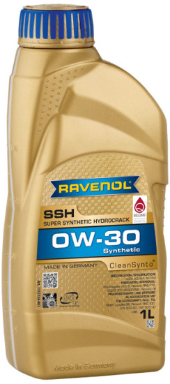 Моторное масло RAVENOL SSH 0W-30