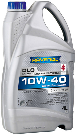 Моторное масло RAVENOL DLO 10W-40