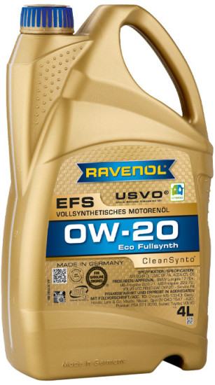 Моторное масло RAVENOL EFS 0W-20
