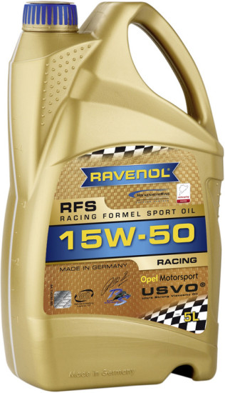Моторное масло гоночное RAVENOL RFS Racing Formel Sport 15W-50