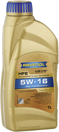 Моторное масло RAVENOL HFE 5W-16