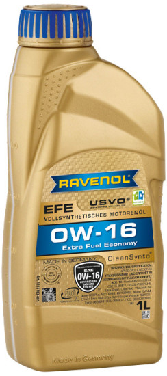 Моторное масло RAVENOL EFE 0W-16