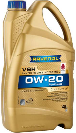Моторное масло RAVENOL VSH 0W-20