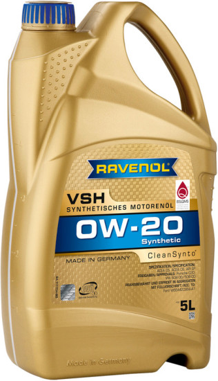 Моторное масло RAVENOL VSH 0W-20