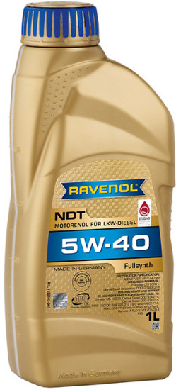 Моторное масло RAVENOL NDT 5W-40