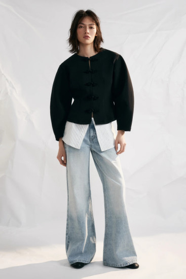 Брюки джинсовые женские