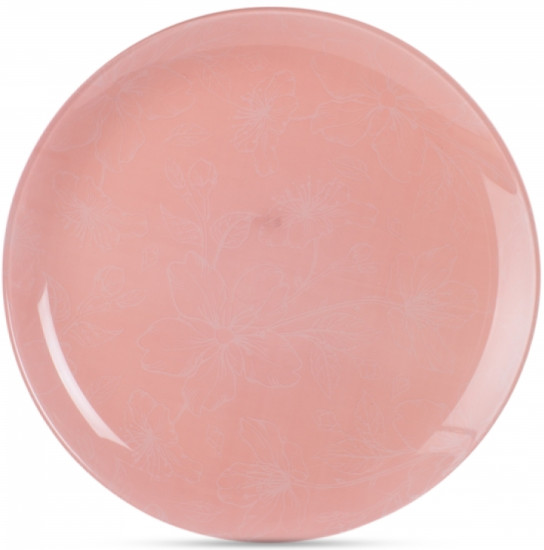 Тарелка обеденная MELITINA PINK