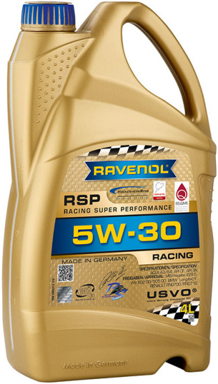 Моторное масло гоночное RAVENOL RSP Racing Super Performance 5W-30