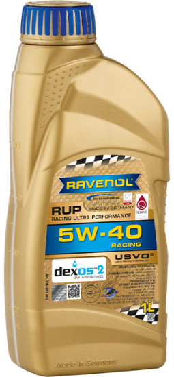 Моторное масло гоночное RAVENOL RUP Racing Ultra Performance 5W-40