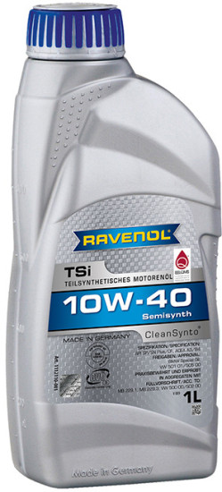 Моторное масло RAVENOL TSI 10W-40