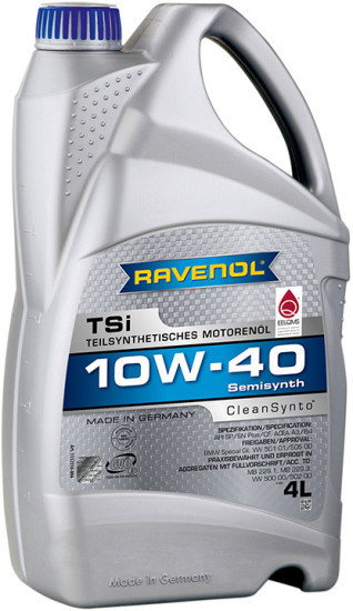 Моторное масло RAVENOL TSI 10W-40