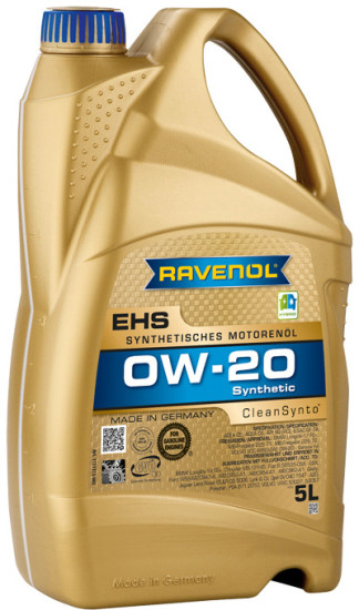 Моторное масло RAVENOL EHS 0W-20