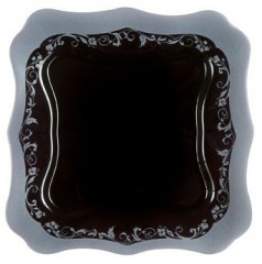 Тарелка десертная Authentic Silver Black
