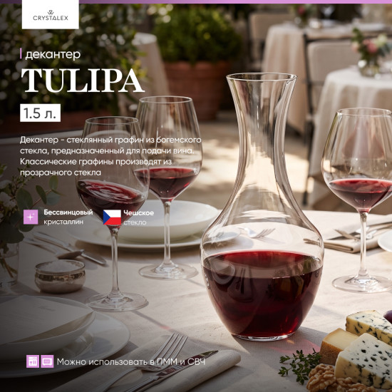 Декантер для вина Tulipa