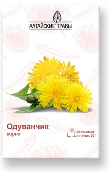 Одуванчика 50 г корни