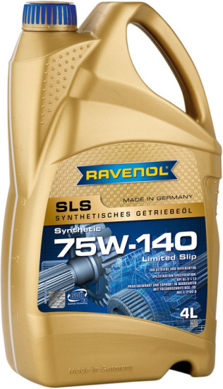Трансмиссионное масло RAVENOL Getriebeoel SLS 75W-140 GL-5 LS