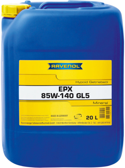 Трансмиссионное масло RAVENOL EPX 85W-140