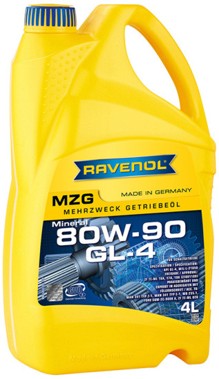 Трансмиссионное масло RAVENOL MZG 80W-90