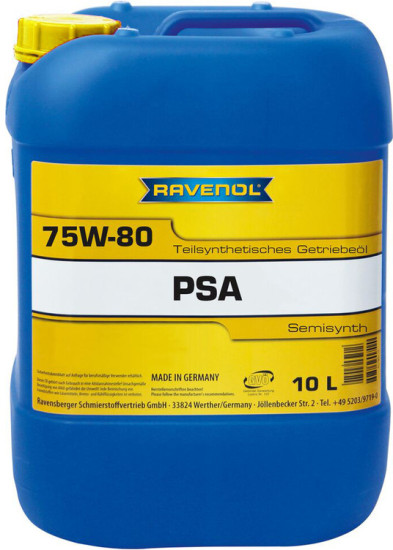 Трансмиссионное масло RAVENOL PSA 75W-80