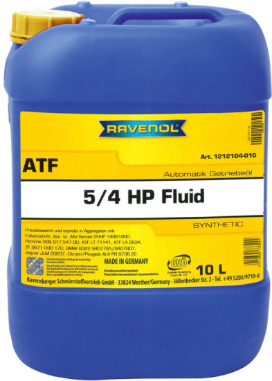 Масло АКПП RAVENOL ATF 5/4HP Fluid