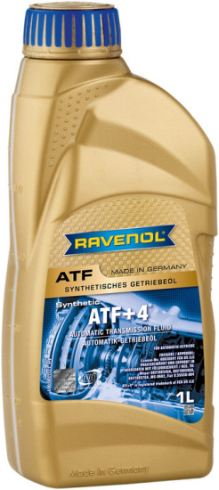 Масло АКПП RAVENOL ATF ATF+4 Fluid