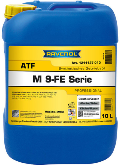 Масло АКПП RAVENOL ATF M 9-FE Serie