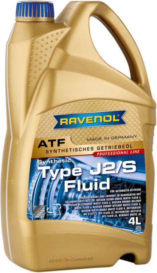 Масло АКПП RAVENOL ATF Type J2/S Fluid