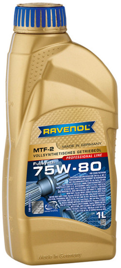 Трансмиссионное масло RAVENOL MTF-2 75W-80