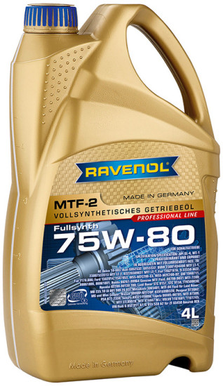 Трансмиссионное масло RAVENOL MTF-2 75W-80