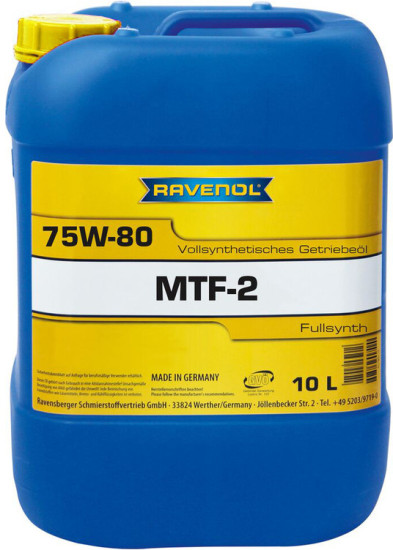 Трансмиссионное масло RAVENOL MTF-2 75W-80