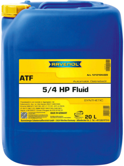 Масло АКПП RAVENOL ATF 5/4HP Fluid