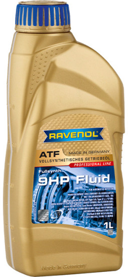 Трансмиссионное масло RAVENOL ATF 9HP Fluid
