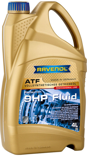 Трансмиссионное масло RAVENOL ATF 9HP Fluid