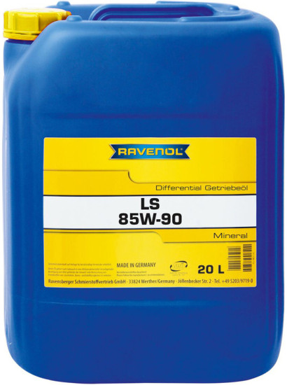 Трансмиссионное масло RAVENOL Sperrdifferential Hypoid Getriebeoel LS 85W-90 GL-5