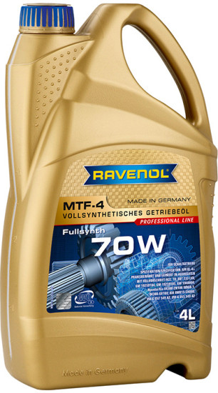 Трансмиссионное масло RAVENOL MTF-4 70W
