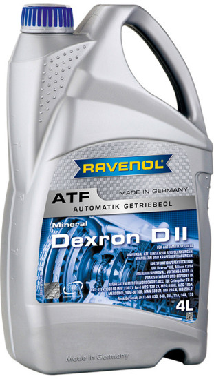 Масло АКПП RAVENOL ATF Dexron D II