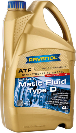 Масло АКПП RAVENOL ATF Matic Fluid Type D