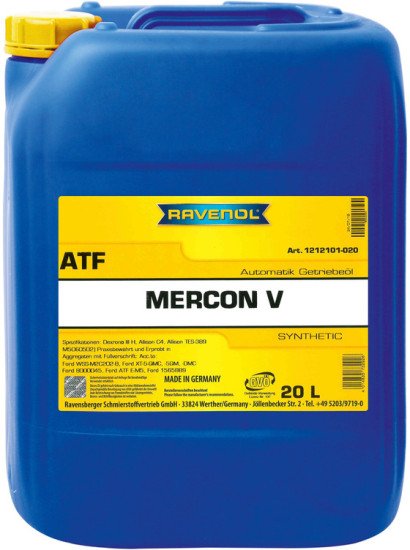 Масло АКПП RAVENOL ATF Mercon V