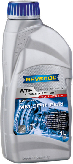 Масло АКПП RAVENOL ATF MM SP-III Fluid