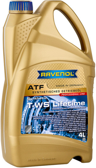 Масло АКПП RAVENOL ATF T-WS Lifetime Fluid