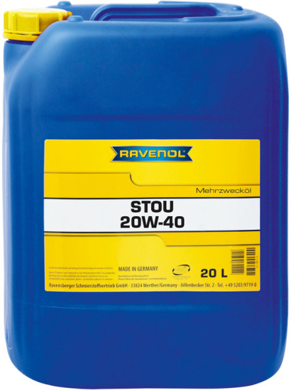 Трансмиссионное масло RAVENOL STOU 20W-40