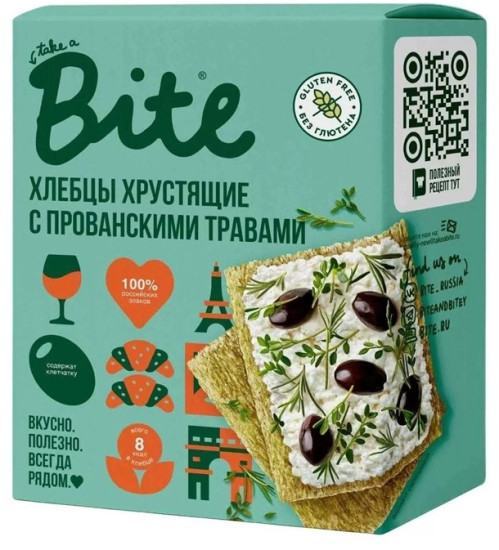 Хлебцы хрустящие Кукурузно-рисовые С Прованскими травами 100г