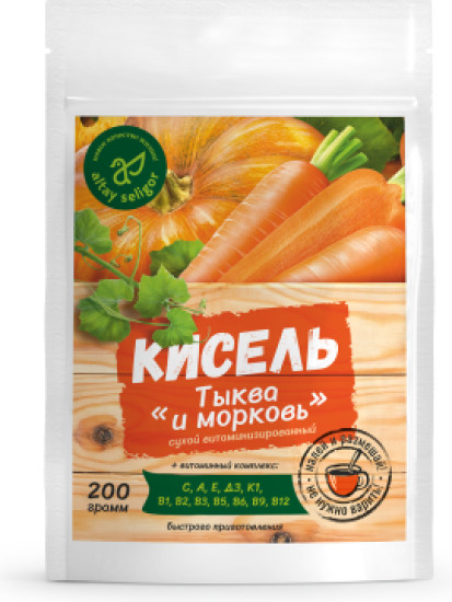 Сухой кисель «Тыква и морковь»