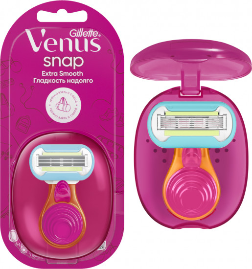 Бритва Venus Snap с 1 сменной кассетой
